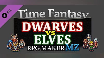 Сборник RPG Maker MZ - Time Fantasy Add-on: Dwarves Vs Elves