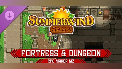 Сборник RPG Maker MZ - Summerwind Saga - Fortress & Dungeon
