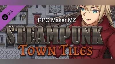 Сборник RPG Maker MZ - Steampunk Town Tiles