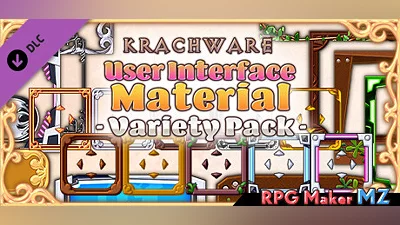 Сборник RPG Maker MZ - Krachware User Interface Material Variety Pack