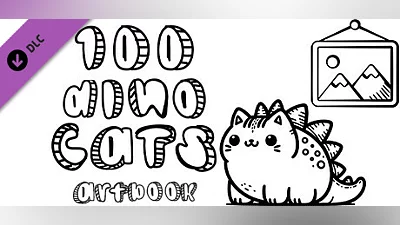 Сборник 100 Dino Cats - Artbook