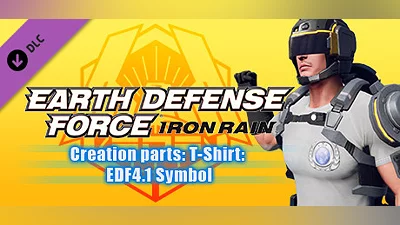 Сборник EARTH DEFENSE FORCE: IRON RAIN - Creation parts: T-Shirt: EDF4.1 Symbol