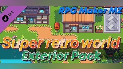Сборник RPG Maker MZ - Super Retro World - Exterior Pack