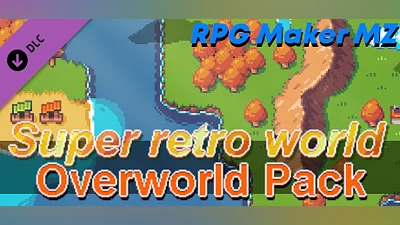 Сборник RPG Maker MZ - Super Retro World - Overworld Pack