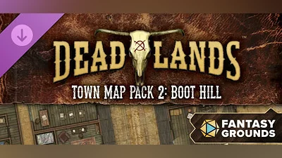 Сборник Fantasy Grounds - Deadlands: the Weird West: Map Pack 2: Boot Hill