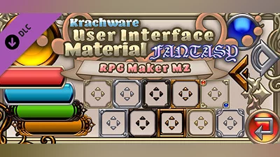 Сборник RPG Maker MZ - Krachware User Interface Material FANTASY