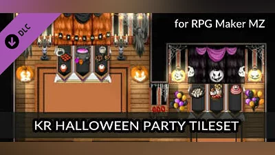 Сборник RPG Maker MZ - KR Halloween Party Tileset