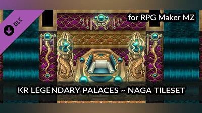 Сборник RPG Maker MZ - KR Legendary Palaces - Naga Tileset