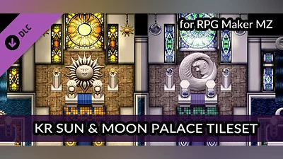Сборник RPG Maker MZ - KR Sun and Moon Tileset