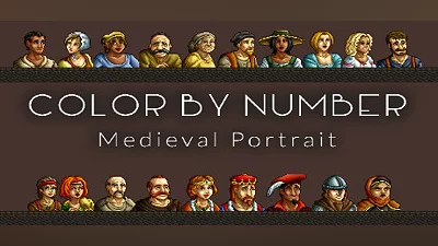 Сборник Color by Number - Medieval Portrait