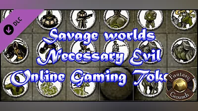 Сборник Fantasy Grounds - Savage Worlds Necessary Evil Online Gaming (Token Pack)
