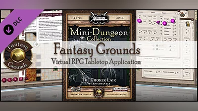 Сборник Fantasy Grounds - Mini-Dungeon #025: The Choker Lair (PFRPG)