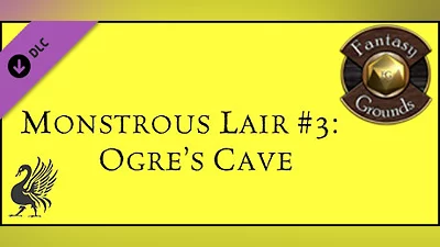 Сборник Fantasy Grounds - Monstrous Lair #3: Ogre Cave (Map Pack)