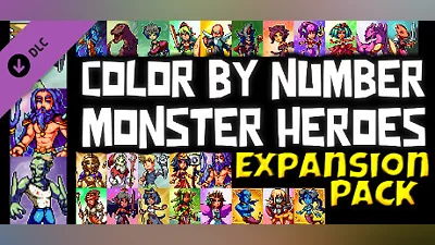 Сборник Color by Number - Monster Heroes - Expansion Pack
