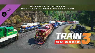 Сборник Train Sim World  3: Norfolk Southern Heritage Livery Collection Add-On