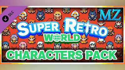 Сборник RPG Maker MZ - Super Retro World - Character Pack