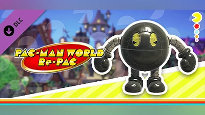 Сборник PAC-MAN WORLD Re-PAC Chrome Noir Chogokin skin