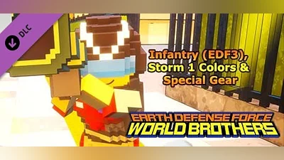 Сборник EARTH DEFENSE FORCE: WORLD BROTHERS - Infantry (EDF3), Storm 1 Colors & Special Gear