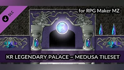 Сборник RPG Maker MZ - KR Legendary Palaces - Medusa Tileset