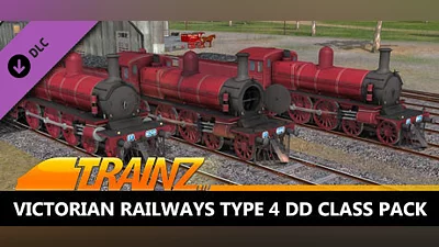 Сборник Trainz 2022 DLC - Victorian Railways Type 4 DD Class Pack - Canadian Red