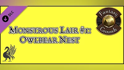 Сборник Fantasy Grounds - Monstrous Lair #1 Owlbear Nest (Any Ruleset)
