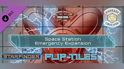 Сборник Fantasy Grounds - Starfinder FlipTiles - Space Station Emergency Expansion