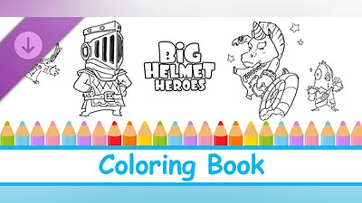 Big Helmet Heroes - Coloring Book