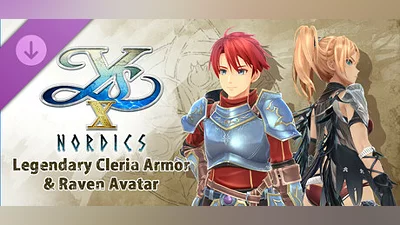 Ys X: Nordics - Legendary Cleria Armor & Raven Avatar