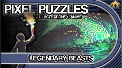 Pixel Puzzles Illustrations and Anime Jigsaw Pack Legendary Beasts (PC) [Global] [Standard]