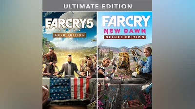 Игра Far Cry 5 Gold Edition + Far Cry New Dawn Deluxe Edition Bundle PC, Steam Gift регион Россия, РФ