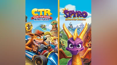 Набор Crash Team Racing Nitro-Fueled + Spyro