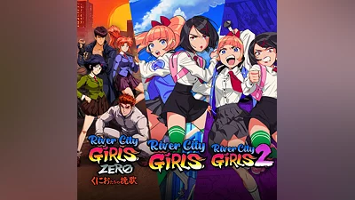 Игра River City Girls 1, 2, And Zero Bundle для PC / ПК, активация в стим Steam для региона РФ / Россия цифровой ключ