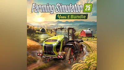 Игра Farming Simulator 25 Year 1 Bundle для PC / ПК, активация в стим Steam для региона РФ / Россия цифровой ключ