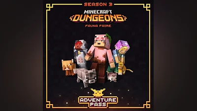 Minecraft Dungeons Fauna Faire Adventure Pass DLC (дополнение) для PC / ПК, активация в Microsoft Store, регион Глобал, цифровой ключ
