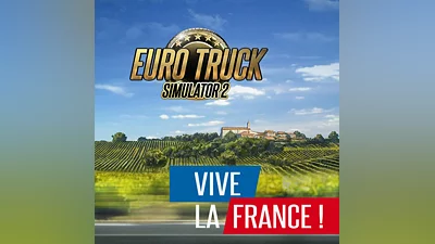 DLC Дополнение DLC Euro Truck Simulator 2-Vive la France для PC / ПК, активация в стим Steam для региона РФ / Россия цифровой ключ