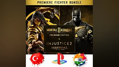 Mortal Kombat 11 Ultimate + Injustice 2 Leg. PS4/PS5/PS