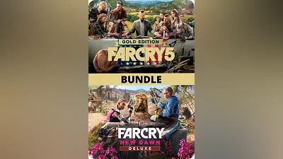 Far Cry 5 gold edition + far cry new dawn deluxe edition bundle на xbox one,xbox series s,xbox series x за 581