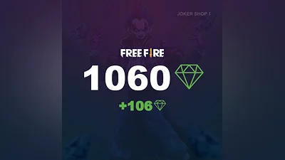 1166 Алмазов для Garena Free Fire за 708 рублей