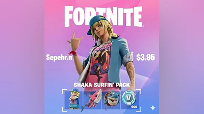 Fortnite Shaka Surfin’ Pack