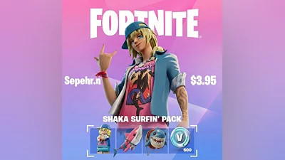 Fortnite Shaka Surfin’ Pack