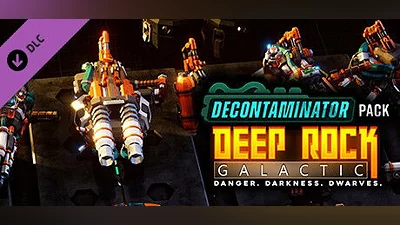 Deep Rock Galactic decontaminator pack на steam