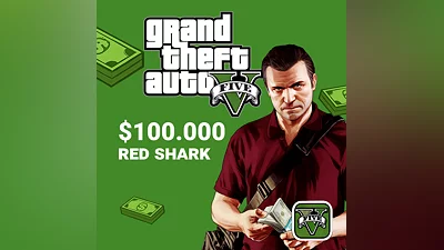 $100.000 Red Shark Cash Card для Grand Theft Auto V