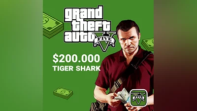 $200.000 Tiger Shark Cash Card для Grand Theft Auto V
