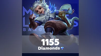 1155 алмазов для Mobile Legends: Bang Bang