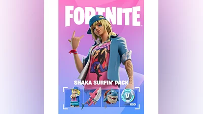 Fortnite Shaka Surfin Pack + 600 V-BUCKS XBOX Key