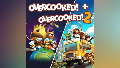 Overcooked + Overcooked 2 PS4 PS5  П2 П3