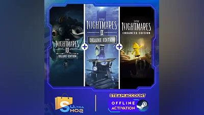 Little Nightmares III + II + I Deluxe Edition STEAM
