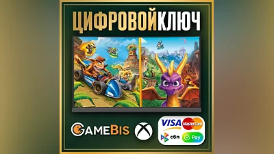 Набор Crash Team Racing Nitro-Fueled + Spyro XBOX