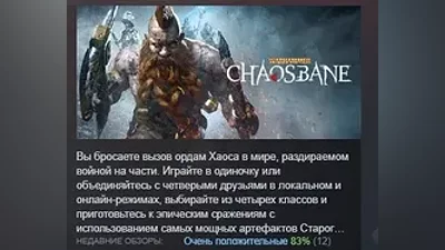 Warhammer: Chaosbane Slayer Edition STEAM KEY РОССИЯ