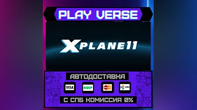 X-Plane 11  АВТОВЫДАЧА  STEAM GIFT
